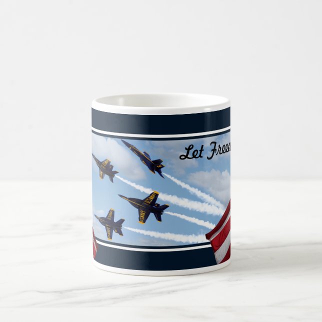 Taza De Café Jets de la Marina F/A-18 Super Hornets Angels  (Centro)