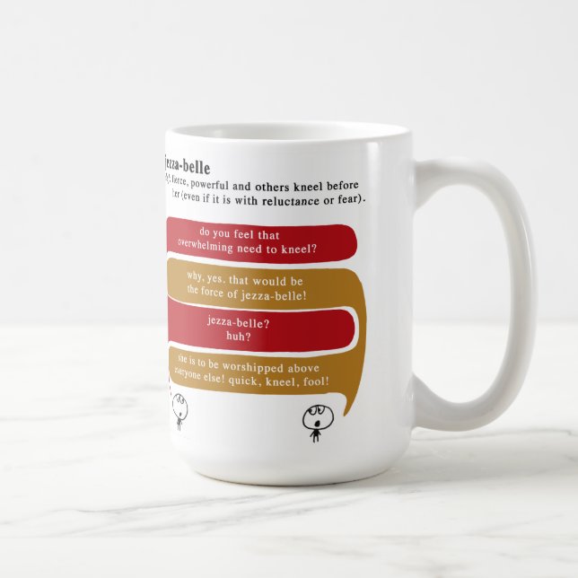 Taza De Café jezza-belleza (Derecha)