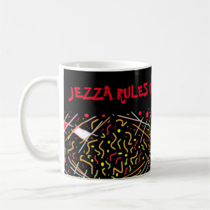 Taza De Café Jezza gobierna bien así que dicen diseño divertido