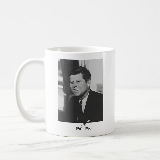 TAZA DE CAFÉ JFK 1961-1963 (Izquierda)