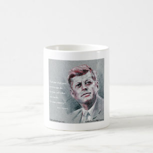Taza De Café JFK & cita