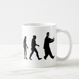 Taza De Café Ji del Tai de la evolución humana