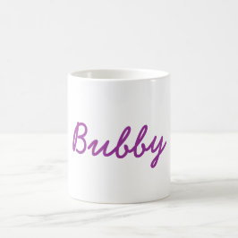 Taza de café jídish de la abuela de "Bubby"