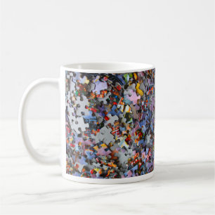 Taza De Café Jigsaw Puzzle Pieces Mug