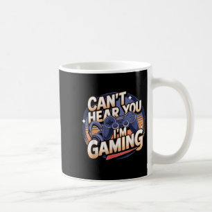 Taza De Café Jimino Uni-adulto Gaming - No puedo escucharte Est