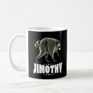 Taza De Café Jimothy El Mapache Viral