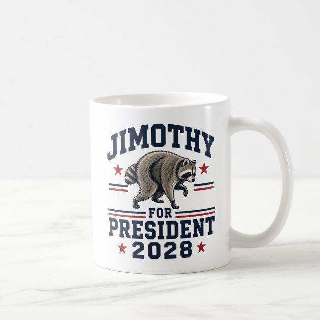 Taza De Café Jimothy presidente 2028 (Derecha)
