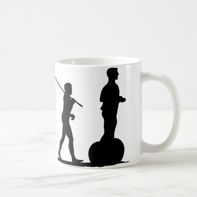 Taza De Café Jinete de Segway (Derecha)