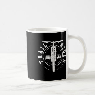 Taza De Café Jinete de Sendero en Bicicleta de Montaña Mtb Cicl