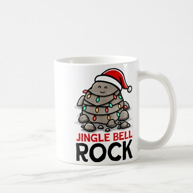 Taza De Café Jingle Bell Rock  (Derecha)