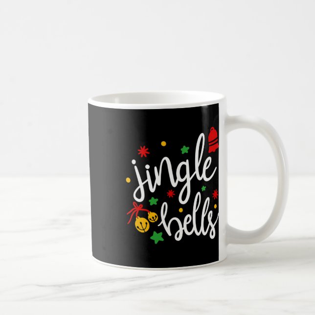 Taza De Café Jingle Bells Jingle All The Way Xmas Gift Christma (Derecha)