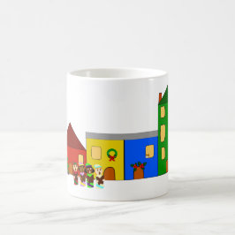 Taza De Café Jingle Claws Train Town Wraparound Mug #1