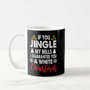 Taza De Café Jingle my bellezas Navidades inapropiados regalos 