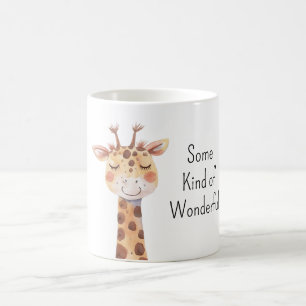 Taza De Café Jirafa de alguna clase maravillosa