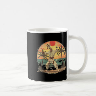Taza De Café Jirafa de Karate Animal Mma Taekwondo Artes Marcia