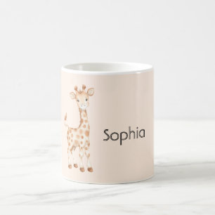 Taza De Café Jirafa Linda