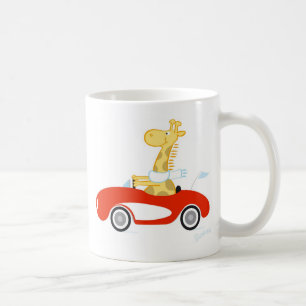 Taza De Café Jirafa que cruza