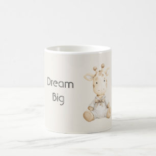 Taza De Café Jirafa Sueña Grande