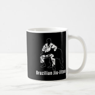 Taza De Café Jiu-Jitsu Brasileño BJJ Grappling Lucha en Suelo