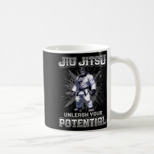 Taza De Café Jiu Jitsu Brasileño MMA y Grappling BJJ Gorila