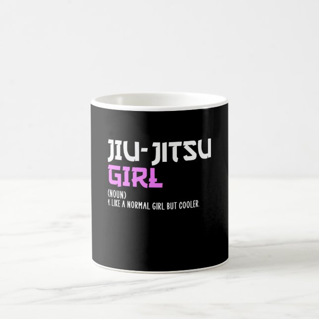 Taza De Café jiu-jitsu chica (Centro)