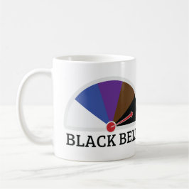 Taza De Café Jiu Jitsu del Cinturón Negro