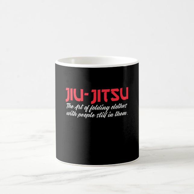 Taza De Café jiu-jitsu el arte de plegar personas (Centro)