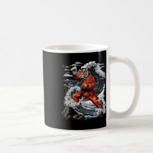 Taza De Café Jiu-jitsu Tigre Kung Fu Taekwondo Kickboxing Marti