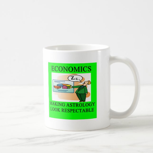 Taza De Café jjoke de la astrología de la economía (Derecha)