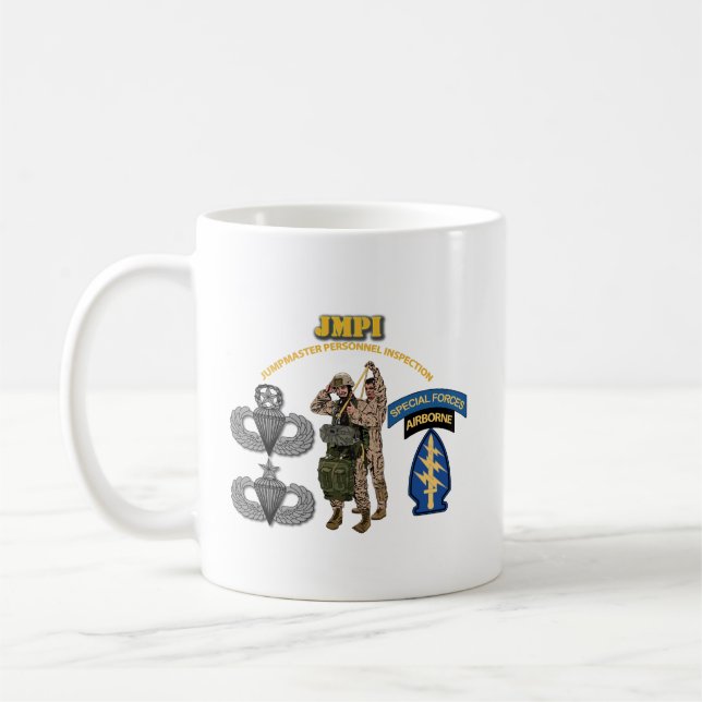 Taza De Café JMPI - Grupos de Fuerzas Especiales V1 (Izquierda)