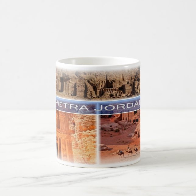 Taza De Café JO Jordania - Petra - (Centro)