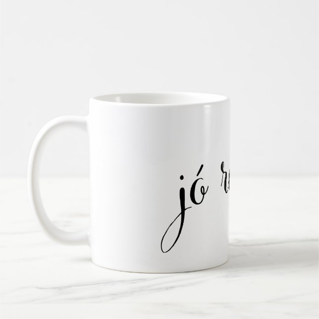 Taza De Café jó reggelt Buenos días Mug húngaro (Izquierda)