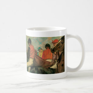 Taza De Café Jockeys de Degas
