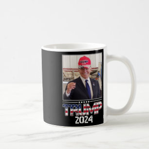 Taza De Café Joe Biden Con Una Elección Gorra Trump 2024 Divert