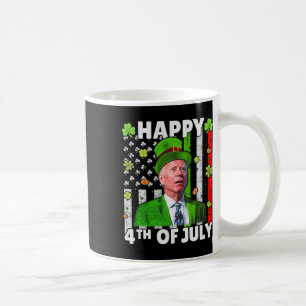 Taza De Café Joe Biden Divertido Feliz 4 De Julio Confundido Dí