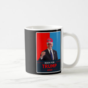 Taza De Café Joe Biden, Divertido Para Las Elecciones De Trump 