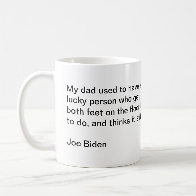 Taza De Café Joe Biden Integrity Mug (Izquierda)