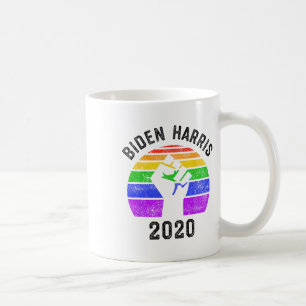 Taza De Café Joe Biden Kamala Harris 2020 Orgullo Gay Arcoiris