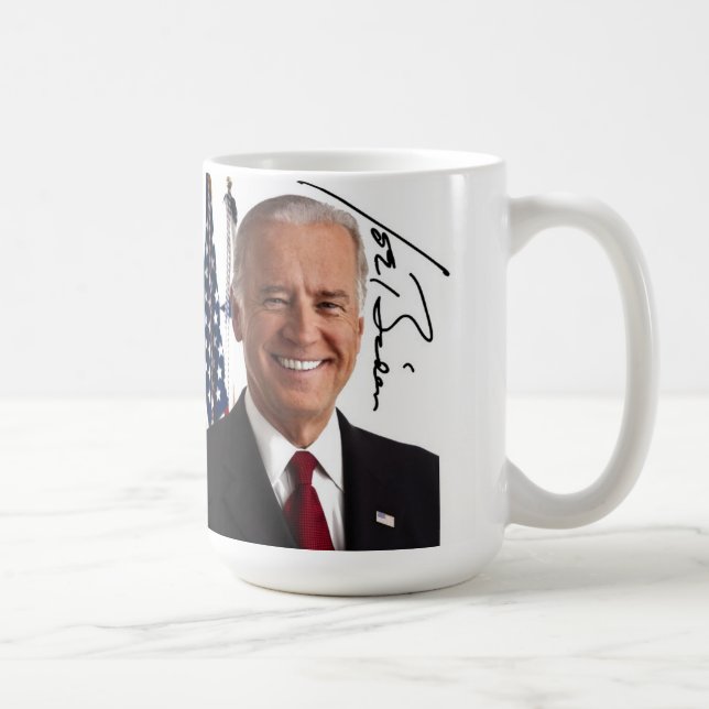 Taza De Café Joe Biden Signature Mug (Derecha)