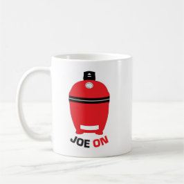 Taza De Café Joe On Red Kamado