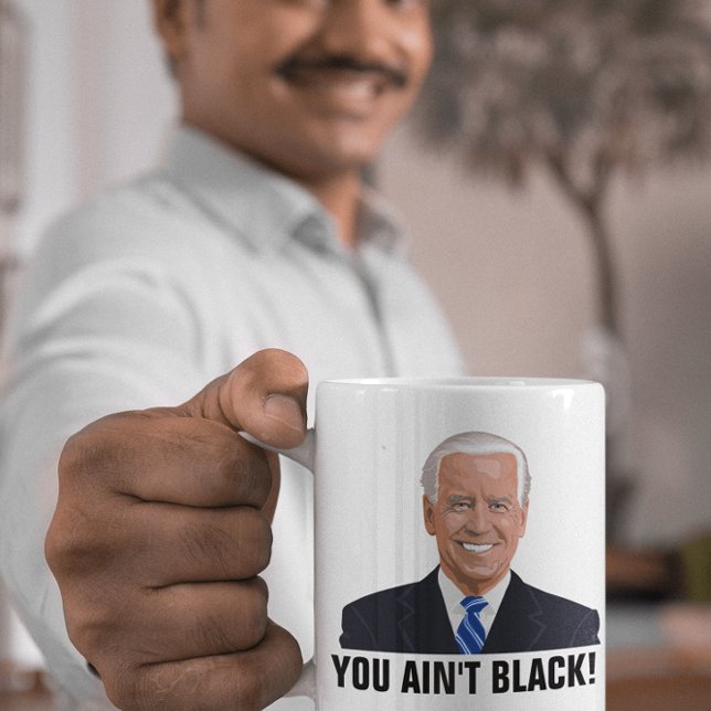 TAZA DE CAFÉ ¡¡JOE SE OCUPÓ DE QUE NO ERES NEGRO!! CAFFEE MUGS (Subido por el creador)