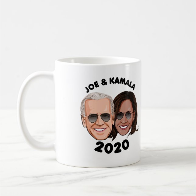TAZA DE CAFÉ JOE Y KAMALA 2020 (Izquierda)