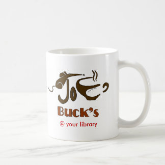Taza De Café JoeBucks11, @ su biblioteca