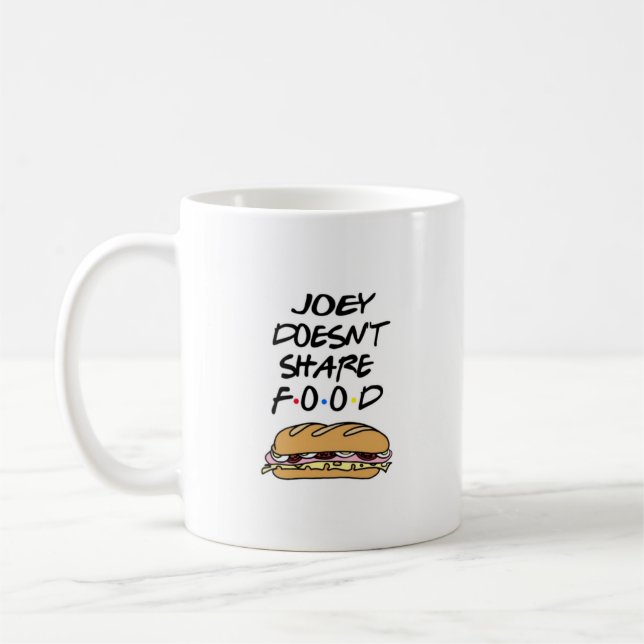Taza De Café Joey doesn’t share food (Izquierda)