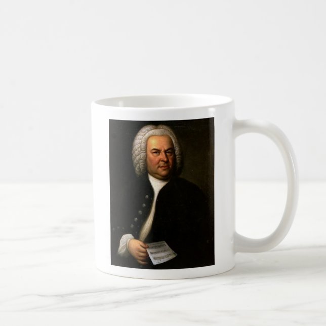 Taza De Café Johann Sebastian Bach (Derecha)