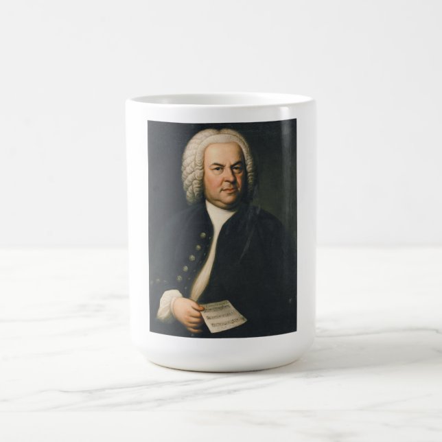 Taza De Café Johann Sebastian Bach - Compositor (Centro)