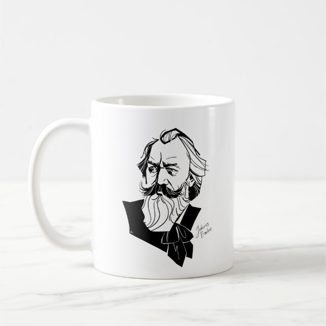 Taza De Café Johannes Brahms (Izquierda)