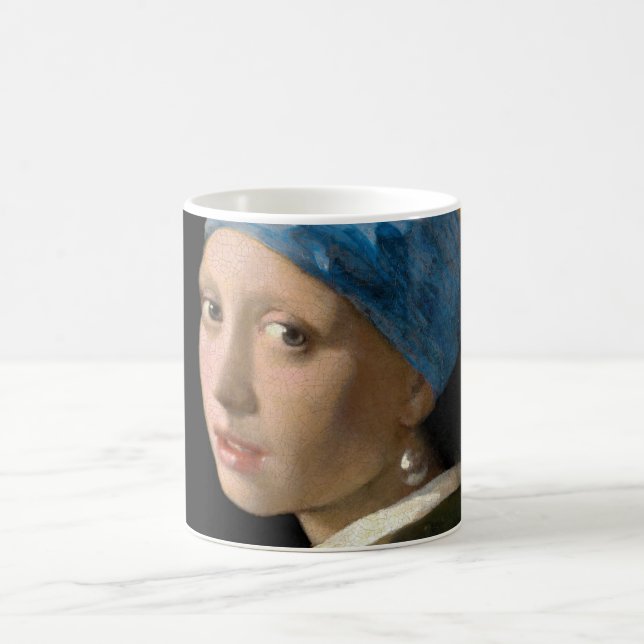 Taza De Café Johannes Vermeer, Chica de Pearl Earring (Centro)