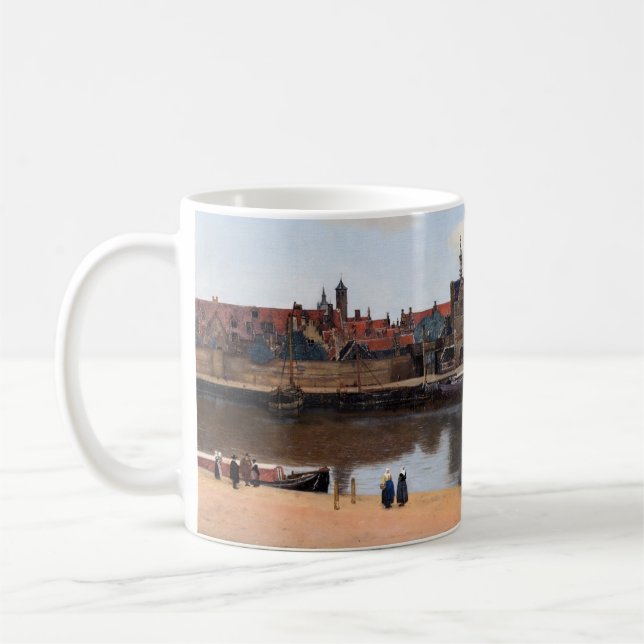 Taza De Café Johannes Vermeer - Vista de Delft (Izquierda)