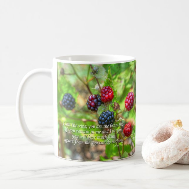 Taza De Café John 15:5 (Con donut)